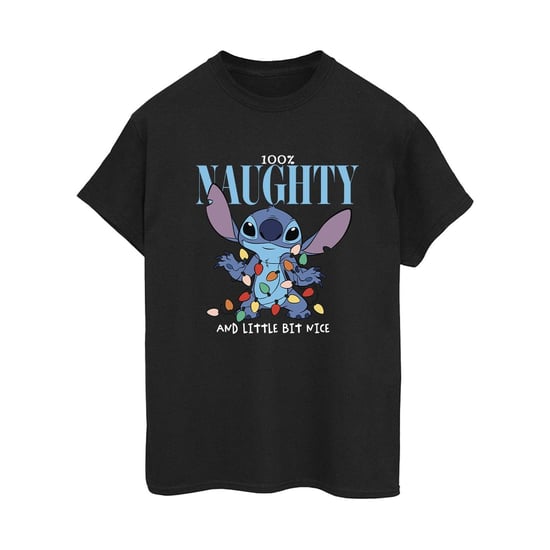 Disney - "Naughty & Nice" T-Shirt für Damen (Schwarz) - Image 2