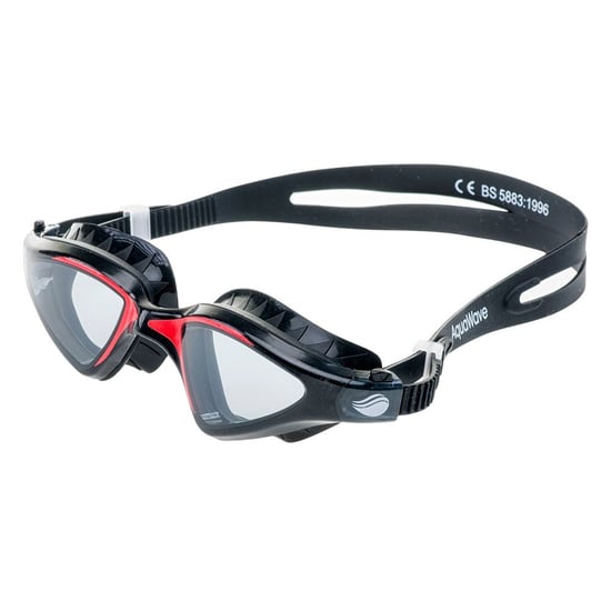 Aquawave - "Viper" Schwimmbrille für Herren/Damen Unisex (Rot/Schwarz) - Image 2