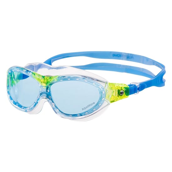 Aquawave - "Flexa" Schwimmbrille für Kinder (Blau/Limone) - Image 2