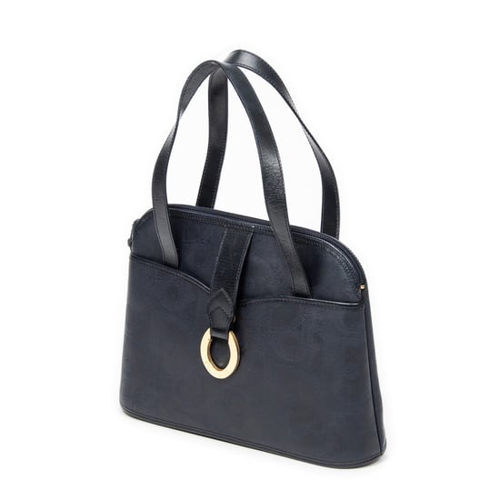 Vintage Front Pocket Dome Schultertasche - Image 2