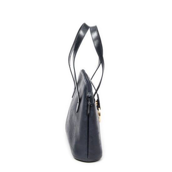 Vintage Front Pocket Dome Schultertasche - Image 4