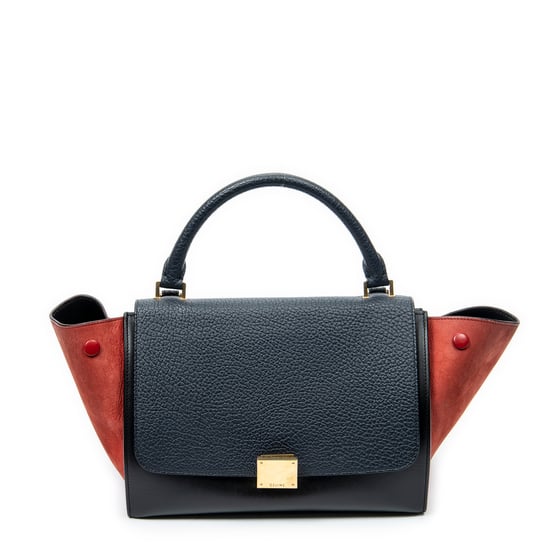 Small Tricolor Trapeze Schultertasche - Image 1