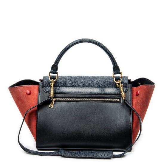 Small Tricolor Trapeze Schultertasche - Image 5