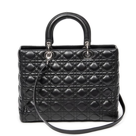 Large Lady Dior Zip Schultertasche - Image 5