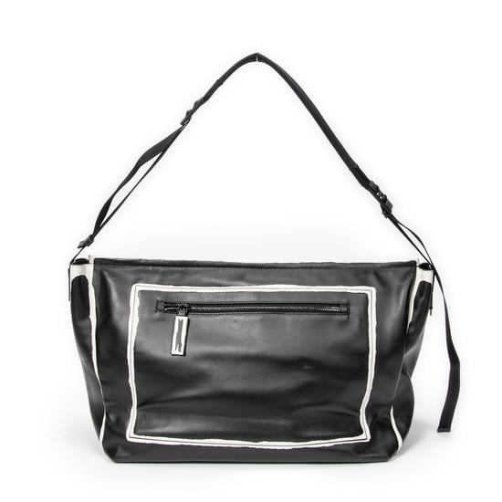 Large Flap Messenger Schultertasche - Image 5