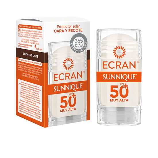 Ecran Sunnique Gesicht Und Dekolleté Spf50+ Stick 30 ml - Image 1