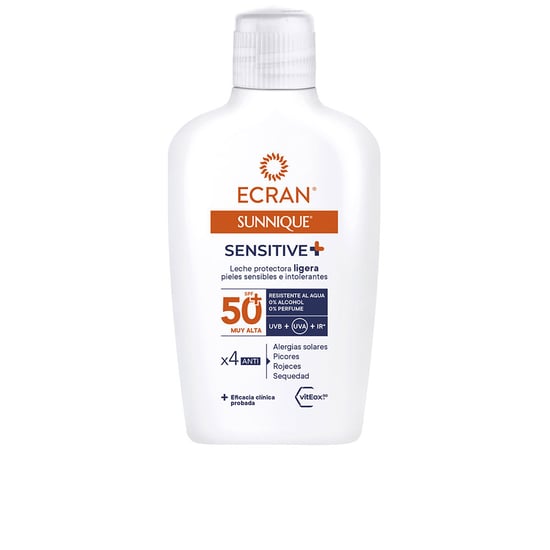 Ecran Sunnique Sensitive Schutzmilch Lsf 50+ 200 ml - Image 1