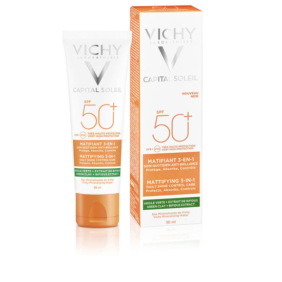 Capital Soleil Matifiant 3-en-1 Spf50+ 50 ml - Image 1