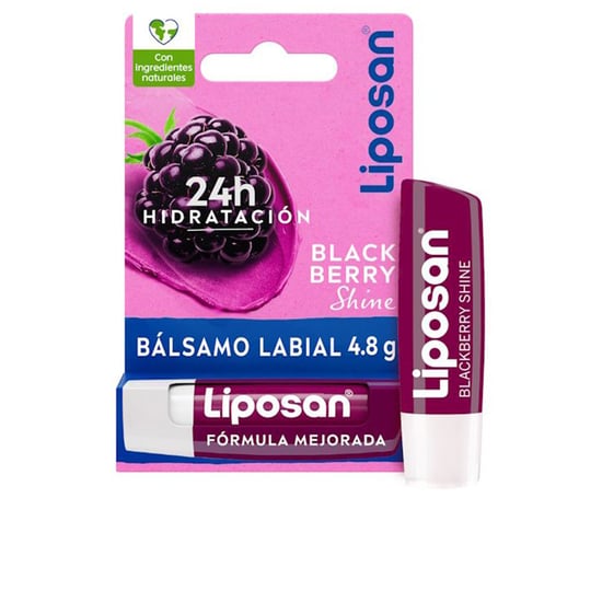 Liposan Blackberry Shine Lippenbalsam 4,8 gr - Image 1