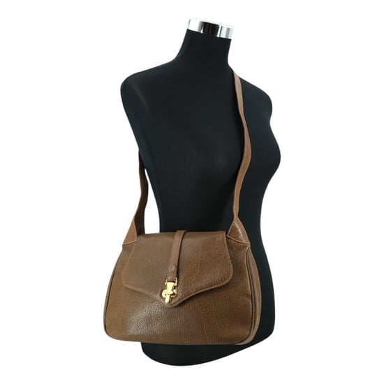 Gucci Vintage Leder-Umhängetasche Hobo - Image 2