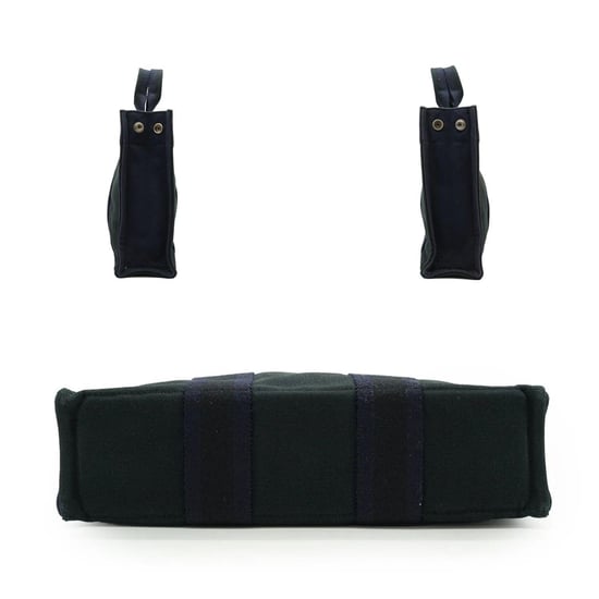 Hermes Vintage Stoffhandtasche Fourre-Tout - Image 3
