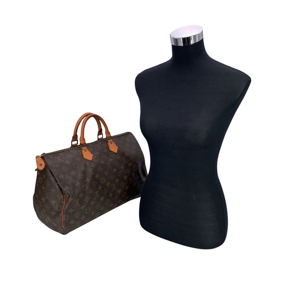 Louis Vuitton Vintage Stoffhandtasche Speedy - Image 2
