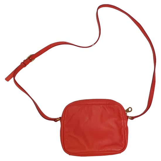 Marc by Marc Jacobs Schultertasche mit Logo-Plakette aus orangefarbenem Leder - Image 2