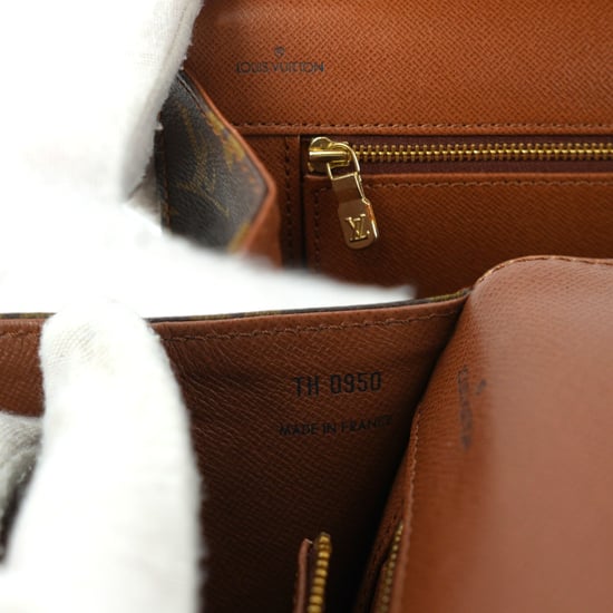 Louis Vuitton Vintage Stoff Clutch Bag Pochette Dame - Image 5