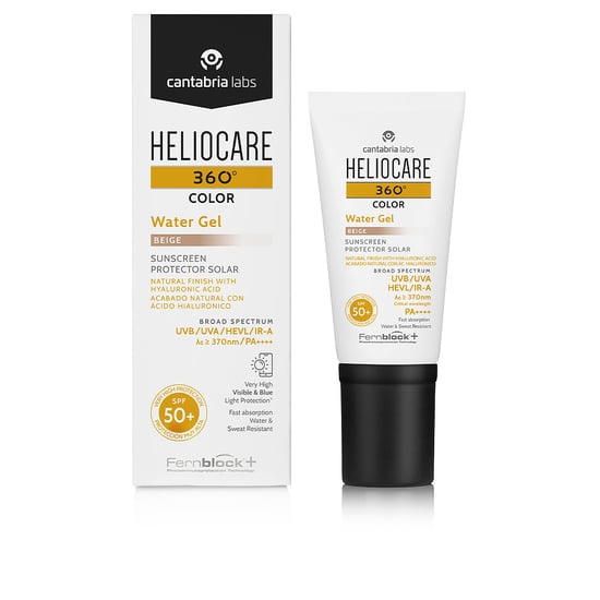 Heliocare 360° Color Sonnenschutz Mit Aqua-gel-farbe Spf50+ #beige 50 ml - Image 1