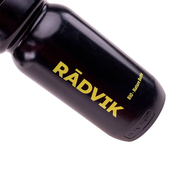 Radvik - Wasserflasche "Biobidonic", 650ml (Schwarz/Grün) - Image 3