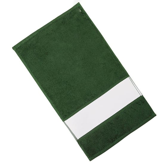 ARTG - "Subli-Me" Golf-Handtuch (Dunkelgrün) - Image 2