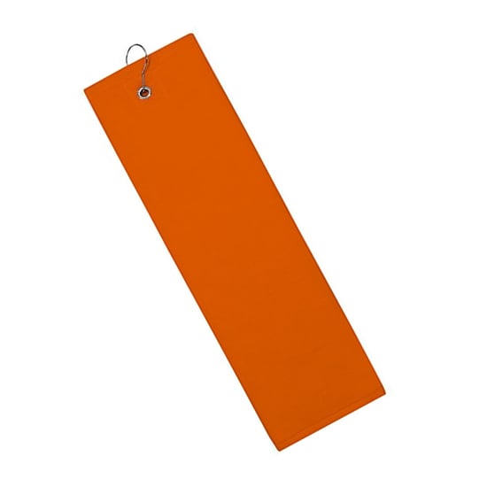 The One Towelling - Golf-Handtuch, Unifarben, Feuchtigkeitsabweisend (Orange) - Image 2