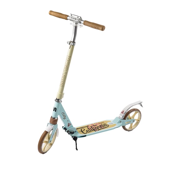 Meteor - Freistil-Kinderroller "California", Logo (Braun/Blau) - Image 1
