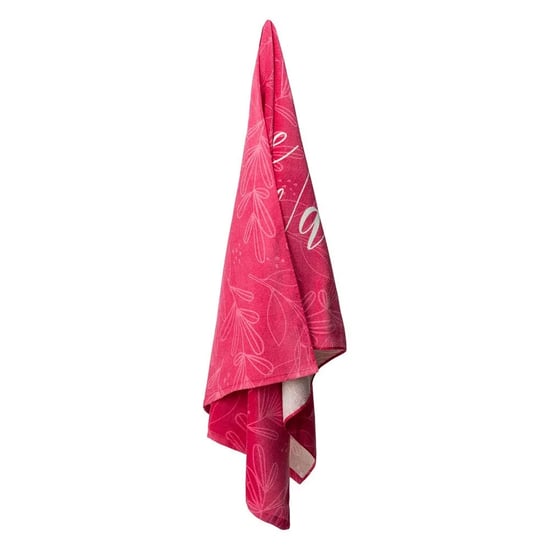 Aquawave - Badetuch "Rannas", Baumwolle, Blätterdruck (Pink) - Image 2