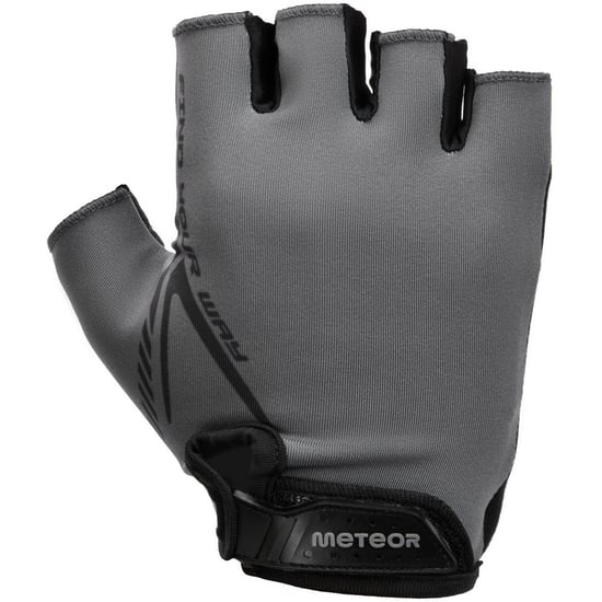 Meteor - Radfahrer-Handschuhe "MX10" - Schaumstoff (Grau) - Image 1