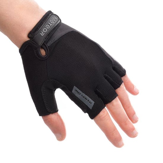 Meteor - Herren/Damen Unisex Radfahrer-Handschuhe "MX52" (Schwarz) - Image 3