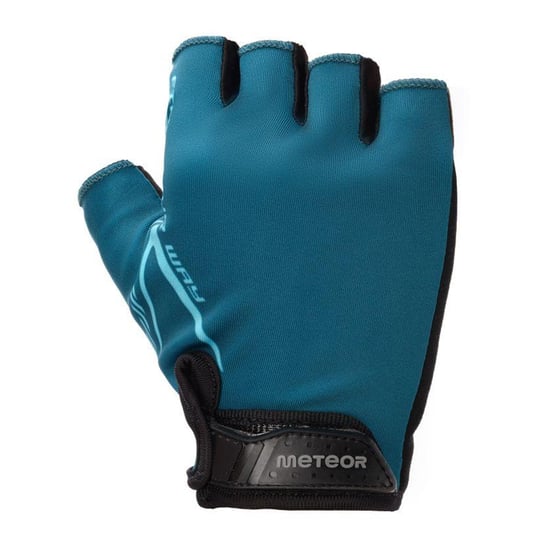 Meteor - Herren/Damen Unisex Radfahrer-Handschuhe "MX11" - Polyester, Nylon, Polyurethan, Elastan (Blau) - Image 1