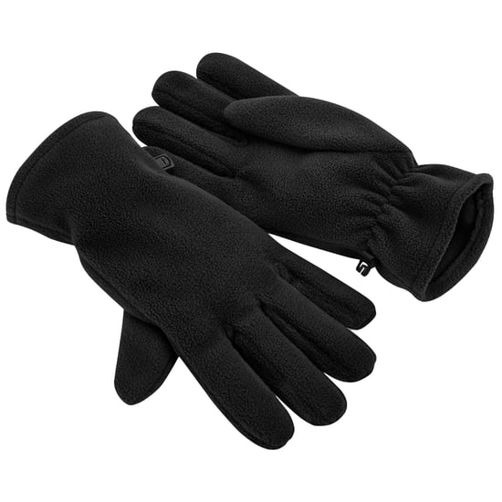 Beechfield - Handschuhe, Fleece recyceltes Material (Schwarz) - Image 2