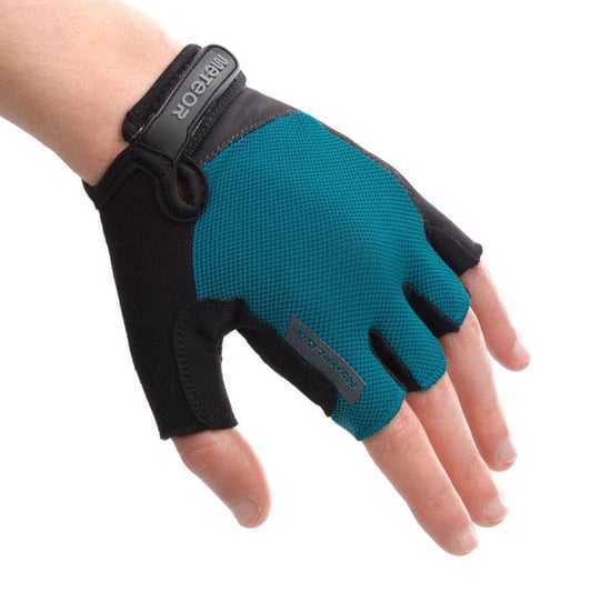 Meteor - Herren/Damen Unisex Radfahrer-Handschuhe "MX52" (Schwarz/Blau) - Image 3