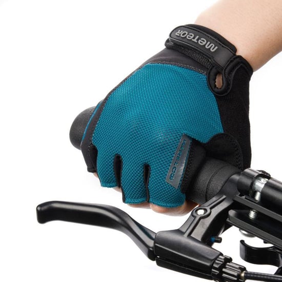 Meteor - Herren/Damen Unisex Radfahrer-Handschuhe "MX52" (Schwarz/Blau) - Image 5