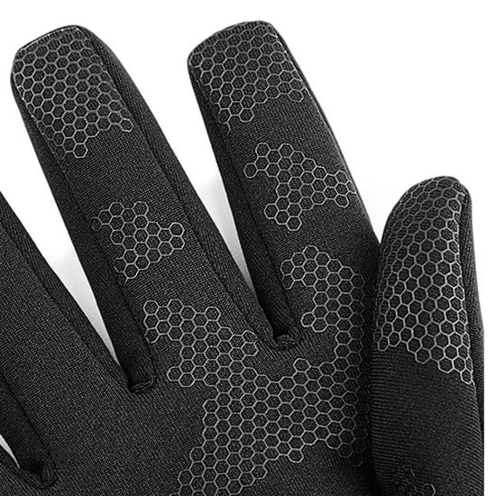 Beechfield Unisex Softshell-Handschuhe für Erwachsene (Schwarz) - Image 2