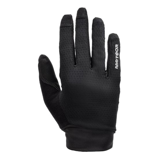 Meteor - Herren/Damen Unisex Radfahrer-Handschuhe "MX100" - Polyester Reflektierende Details (Schwarz) - Image 1