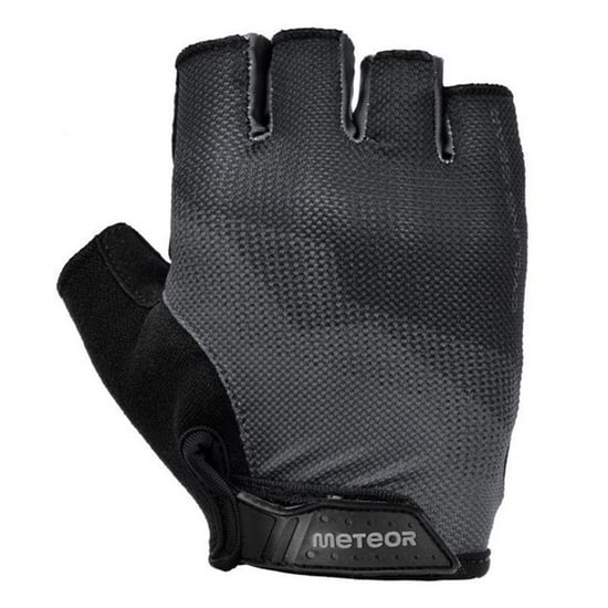 Meteor - Herren/Damen Unisex Radfahrer-Handschuhe - Polyester, Nylon, Polyurethan, Elastan (Schwarz) - Image 2