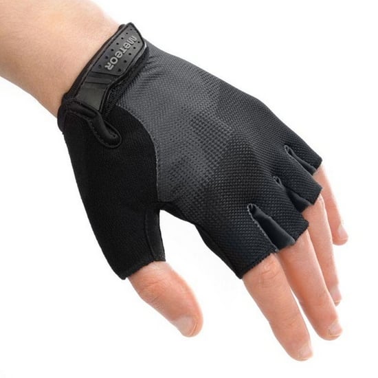 Meteor - Herren/Damen Unisex Radfahrer-Handschuhe - Polyester, Nylon, Polyurethan, Elastan (Schwarz) - Image 4
