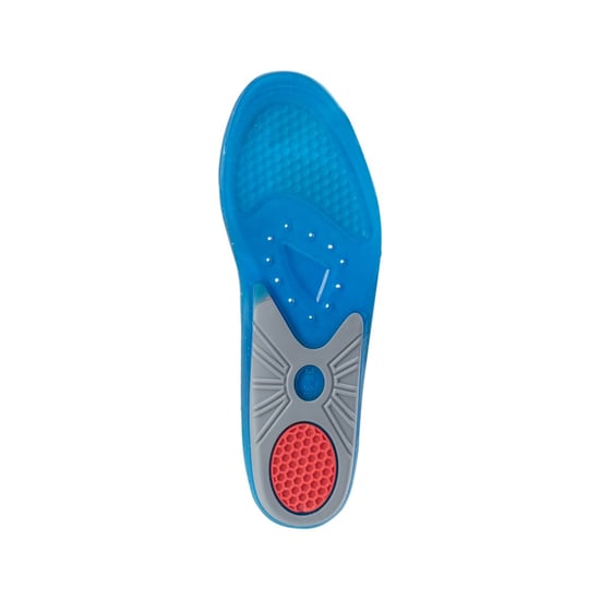 IQ - "Pro Gel" Einlegesohlen für Herren/Damen Unisex (Grau) - Image 2