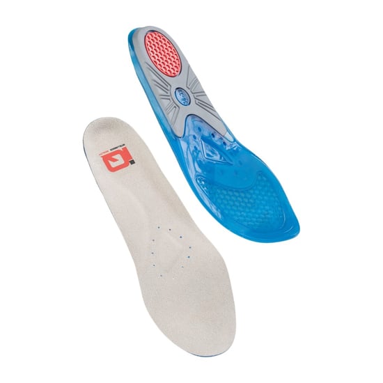 IQ - "Pro Gel" Einlegesohlen für Herren/Damen Unisex (Grau) - Image 4