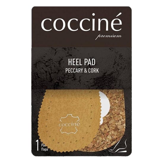 Coccine - Fersen-Pads, Leder (Gelb) - Image 4