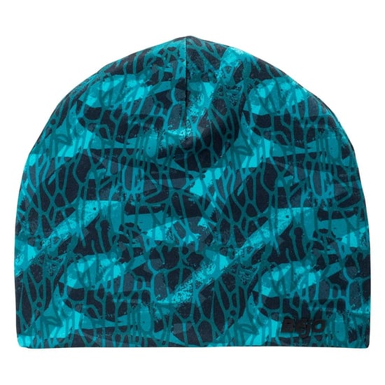 Bejo - "Noian" Mütze geometrisches Design für Kinder (Schwarz/Blau) - Image 1