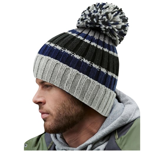 Beechfield - "Hygge" Mütze (Stahlblau) - Image 2
