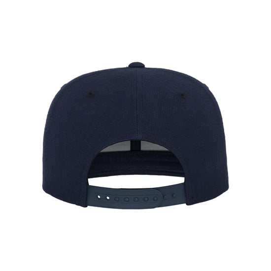 Flexfit - "Classic" Snapback Mütze für Herren/Damen Unisex (Marineblau) - Image 2