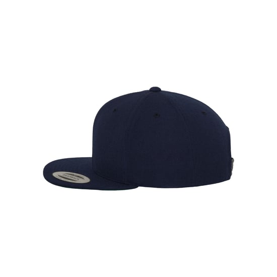 Flexfit - "Classic" Snapback Mütze für Herren/Damen Unisex (Marineblau) - Image 3