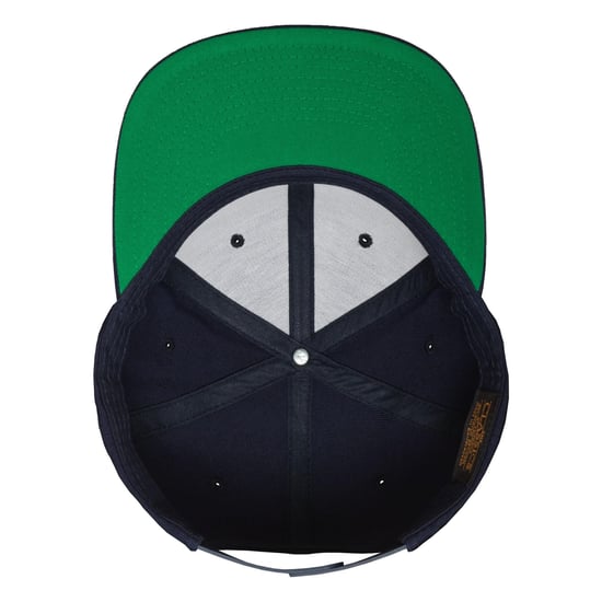 Flexfit - "Classic" Snapback Mütze für Herren/Damen Unisex (Marineblau) - Image 5