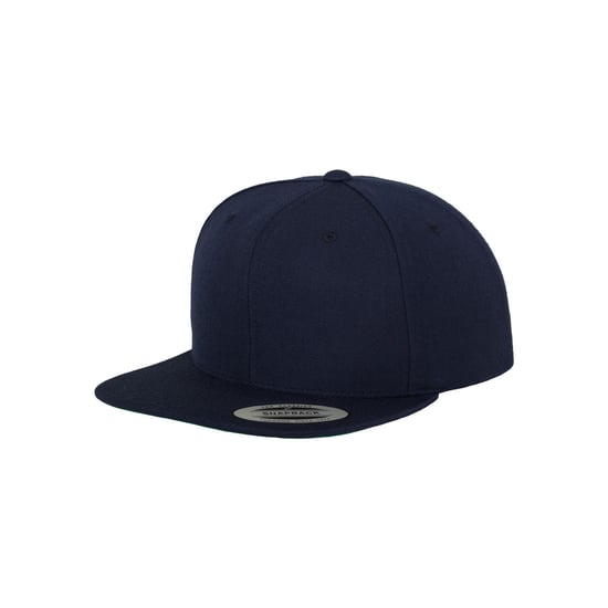 Flexfit - "Classic" Snapback Mütze für Herren/Damen Unisex (Marineblau) - Image 6