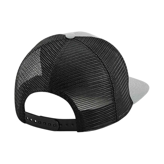 Beechfield - "Original" Trucker Cap Flacher Schirm (Grau/Schwarz) - Image 2