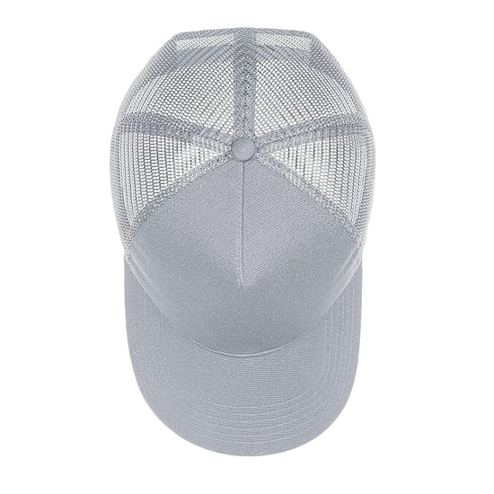 Beechfield - Trucker Cap Snapback für Herren/Damen Unisex (Hellgrau) - Image 3