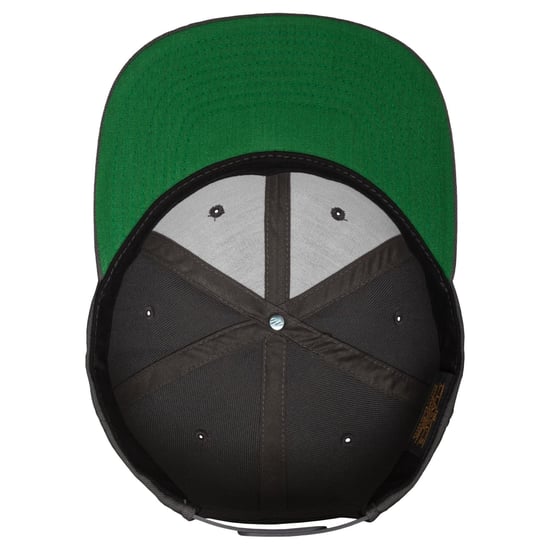 Flexfit - "Classic" Snapback Mütze für Herren/Damen Unisex (Dunkelgrau) - Image 5