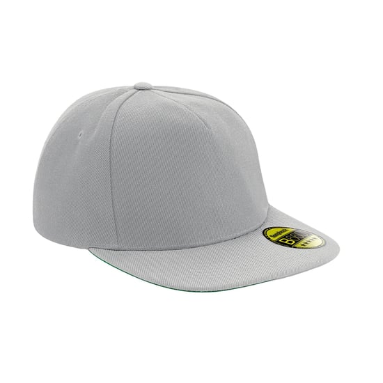 Beechfield - "Original" Snapback Mütze Flacher Schirm für Herren/Damen Unisex (Grau) - Image 1