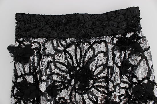 Pailletten Blumen Shorts Verziert - Image 5