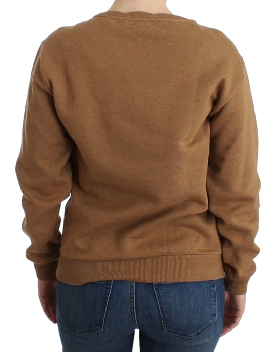 John Galliano Brauner Rundhals-Cottonpullover - Image 3