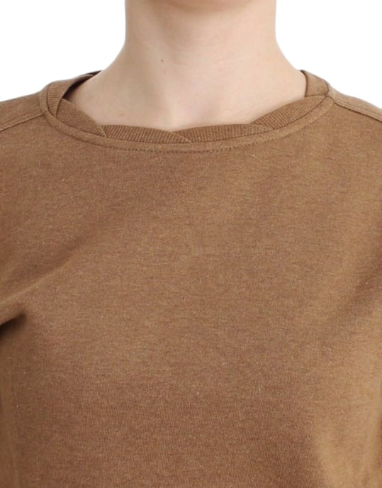 John Galliano Brauner Rundhals-Cottonpullover - Image 5